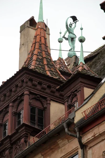 Bauen Der Nürnberger Altstadt — Stockfoto