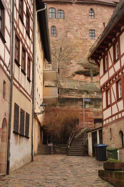 Edifício Cidade Velha Nuremberg — Fotografia de Stock