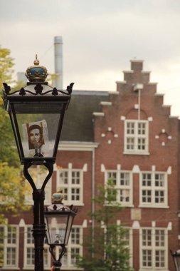 Amsterdam şehir merkezi manzarası