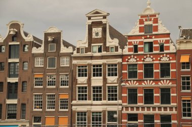 Amsterdam şehir merkezi manzarası
