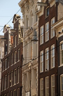 Amsterdam şehir merkezi manzarası