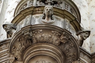 Amsterdam şehir merkezi manzarası