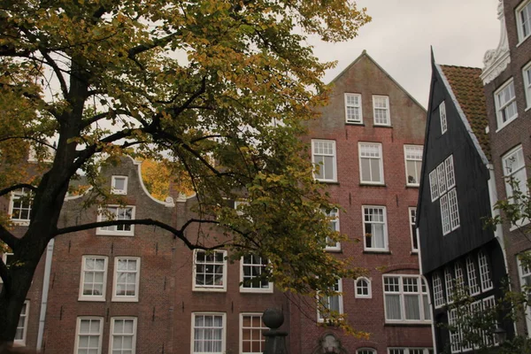 Vista Del Centro Ámsterdam — Foto de Stock