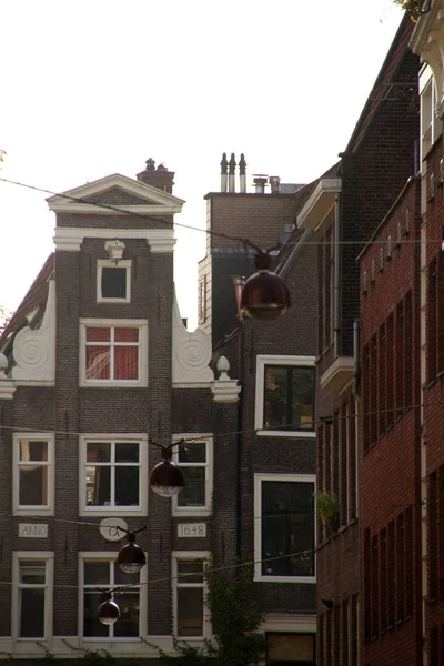 Vista Del Centro Ámsterdam — Foto de Stock