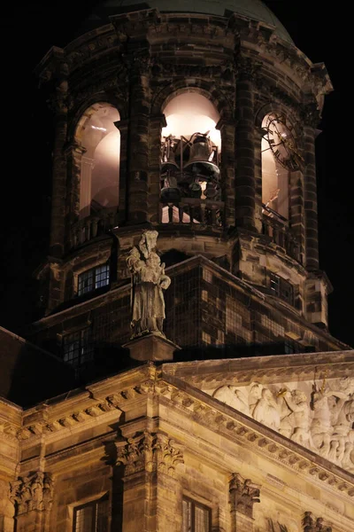 Widok Centrum Amsterdamu — Zdjęcie stockowe