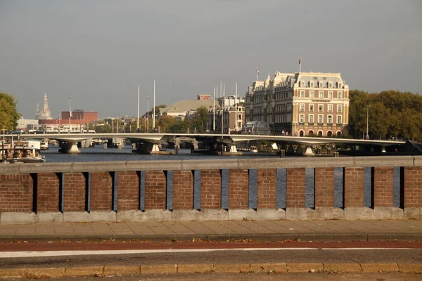 Vista Centro Amsterdã — Fotografia de Stock