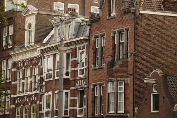 Blick Auf Die Innenstadt Von Amsterdam — Stockfoto