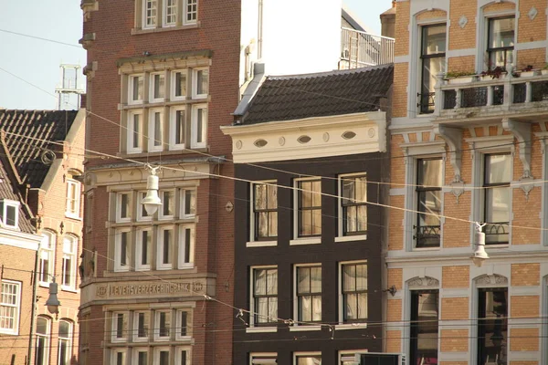 Blick Auf Die Innenstadt Von Amsterdam — Stockfoto