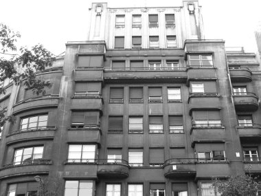 Bilbao şehrinde şehir manzarası