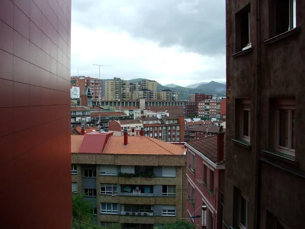 Vista Urbana Nella Città Bilbao — Foto Stock