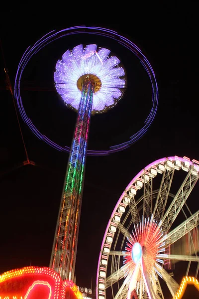 Ferris Roue Dans Parc Attractions — Photo