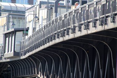 Hamburg şehir merkezinde mimar.