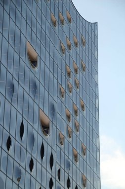 Hamburg şehir merkezinde mimar.