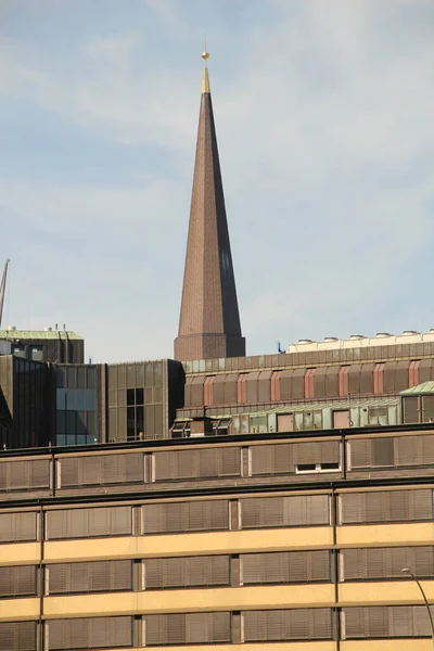 Hamburg Şehir Merkezinde Mimar — Stok fotoğraf