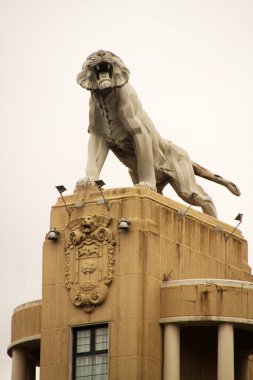 Bilbao 'da Kaplan heykeli 