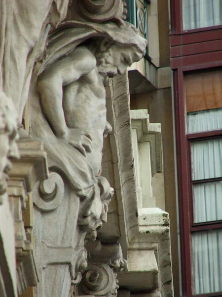 Estatua Centro Bilbao — Foto de Stock