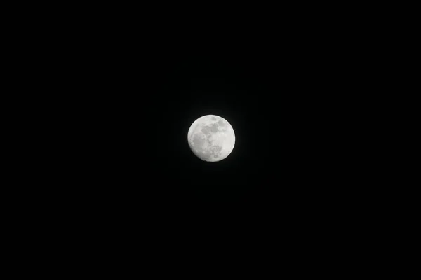 Vista Lua Noite — Fotografia de Stock