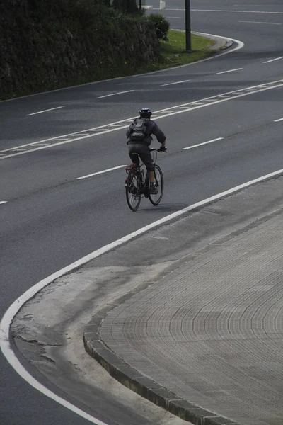 Radfahren Einer Städtischen Umgebung — Stockfoto