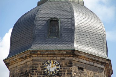 Almanya 'nın eski Dresden kentindeki anıtsal mimari