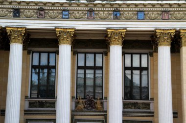 Helsinki şehrinin mimarisi.