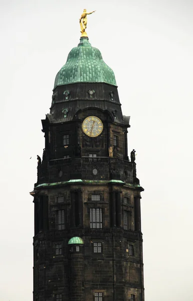 Arquitetura Monumental Cidade Velha Dresden Alemanha — Fotografia de Stock