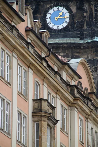 Monumentális Építészet Régi Város Drezda Németország — Stock Fotó