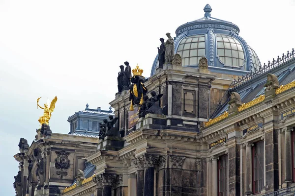 Monumental Arkitektur Den Gamla Staden Dresden Tyskland — Stockfoto