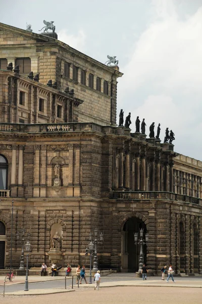 Arquitectura Monumental Casco Antiguo Dresde Alemania — Foto de Stock