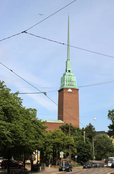 Helsinki Şehrinin Mimarisi — Stok fotoğraf