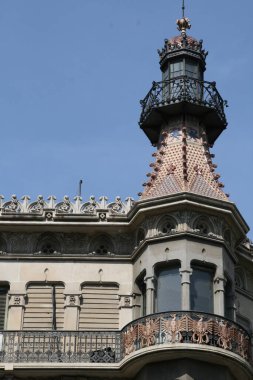 Barselona şehrindeki mimari