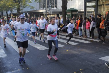 Bilbao sokaklarında maraton