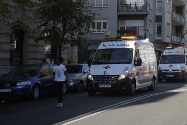 Bilbao sokaklarında maraton