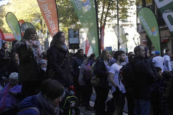 Bilbao Sokaklarında Maraton — Stok fotoğraf