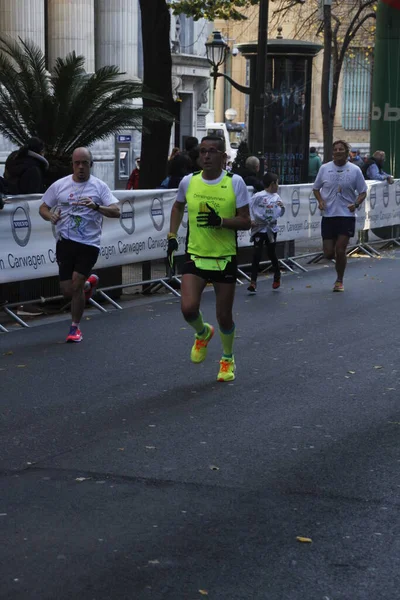 Maratona Strade Bilbao — Foto Stock