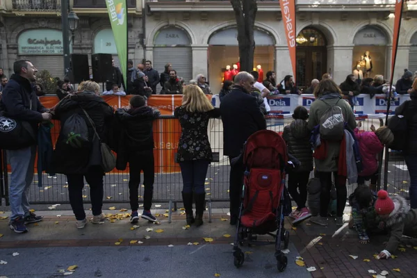 Bilbao Sokaklarında Maraton — Stok fotoğraf