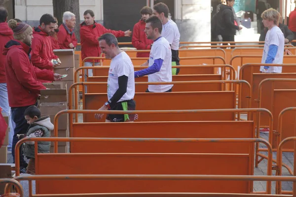 stock image Marathon in the streets of Bilbao