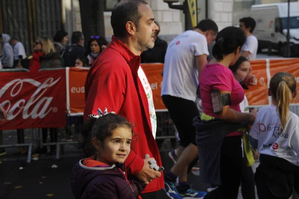 Marathon Streets Bilbao — Stock Photo, Image