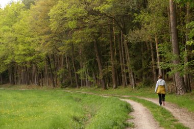 Kırsalda yürüyüş yapmak.
