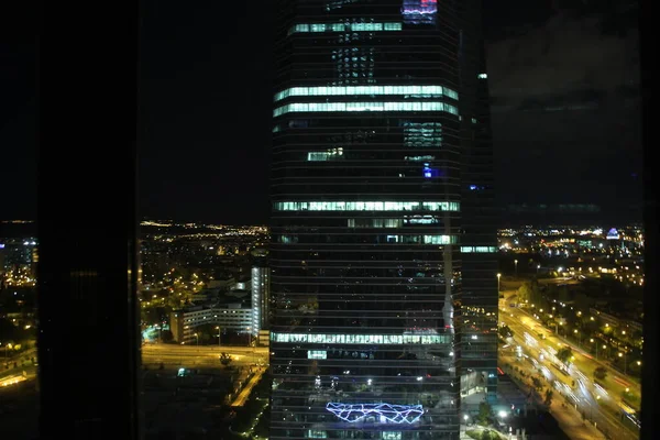 Здание Городе Мадрид — стоковое фото