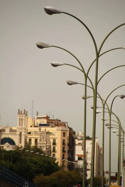 马德里市的建筑 — 图库照片