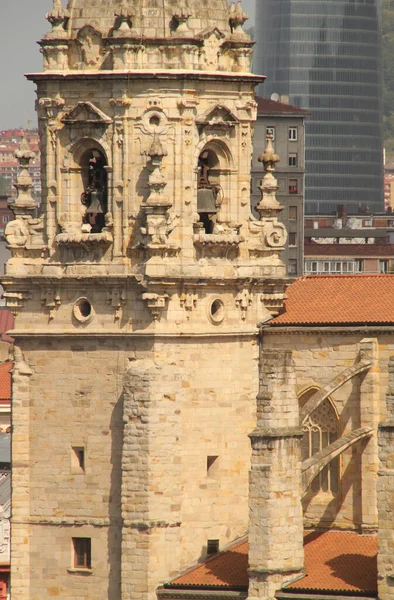 Bilbao Şehrindeki Katolik Tapınağı — Stok fotoğraf