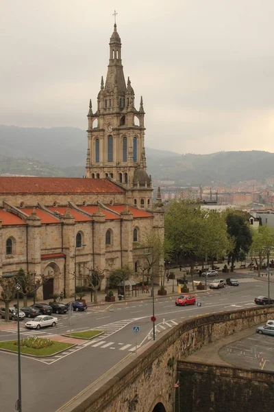 Templo Católico Cidade Bilbau — Fotografia de Stock