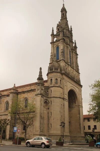 Katolskt Tempel Staden Bilbao — Stockfoto