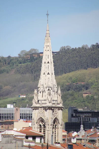 Katholischer Tempel Der Stadt Bilbao — Stockfoto