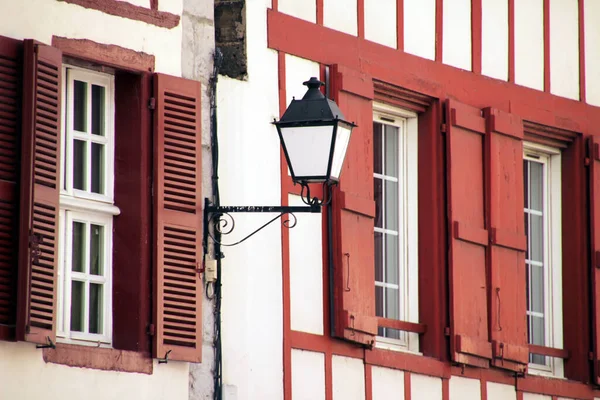 Typisch Baskisch Huis Zuid Frankrijk — Stockfoto