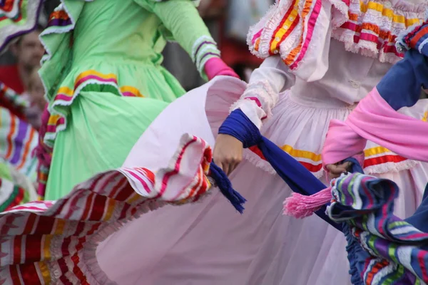 Bir Festivalde Meksikalı Halk Dansı — Stok fotoğraf