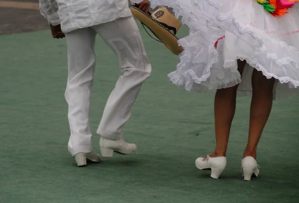 Bir Festivalde Meksikalı Halk Dansı — Stok fotoğraf