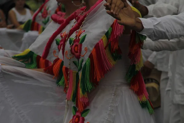 祭りでメキシコの民俗舞踊 — ストック写真