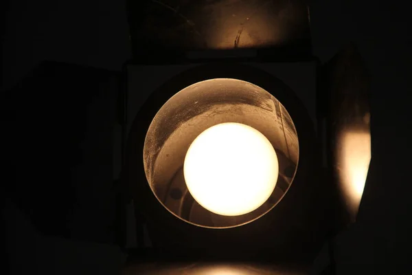 Lampe Moderne Dans Une Pièce — Photo