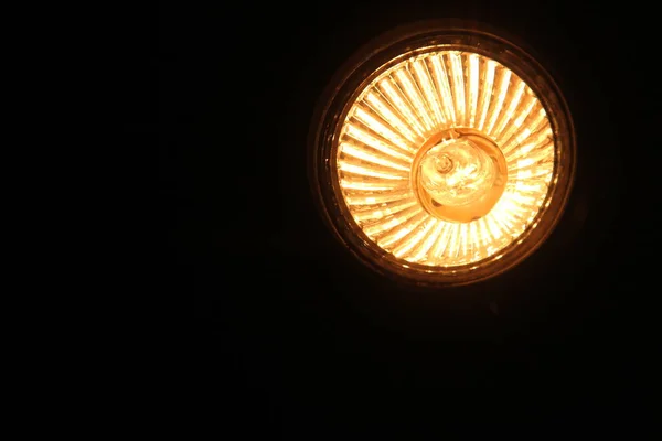 Lampe Moderne Dans Une Pièce — Photo